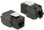 Delock Keystone Module RJ45 jack > LSA Cat. 6A UTP black (86267)