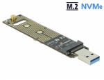 Delock M. 2 NVMe PCIe SSD átalakító USB 3.1 Gen 2-vel (64069)