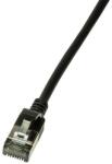 LogiLink Patch cable Cat. 6A STP TPE SlimLine black 1, 5m (CQ9043S)