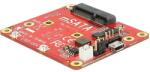 Delock Raspberry Pi átalakító USB Micro-B-csatlakozóhüvellyel > sebességű mSATA 6 Gb/s (62648)