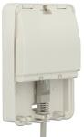 Delock Keystone Surface Mounted Box 3 Port closed (86262) - dellaprint
