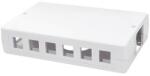 LogiLink Keystone Surface Mount Box 12 Port, white (NK4033)