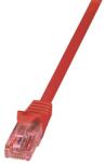 LogiLink CAT6 U/UTP Patch Cable PrimeLine AWG24 LSZH red 0, 25m (CQ2014U)