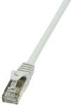 LogiLink CAT5e SF/UTP Patch Cable AWG26 grey 0, 25m (CP1012D)