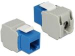 Delock Keystone Module RJ45 female > LSA Cat. 6 UTP blue (86343)