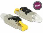 Delock RJ45 dugaszoló szerelvény Cat. 8 anyaga: fém (86485)