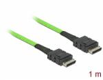 Delock Kábel OCuLink PCIe SFF-8611 > OCuLink SFF-8611, 1 m (85214)