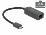 Delock USB Type-C adapter apa 2, 5 Gigabit LAN kompakt (66645) - dellaprint