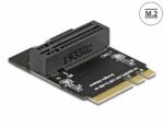 Delock Adapter M. 2 kulcs A+E apa - M kulcs csatlakoztató karral megdöntött (64137)