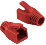 LogiLink Modular RJ45 Plug Cable Boot 8mm red, 50pcs (MP0035R)