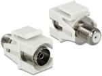 Delock Keystone module IEC anya > F anya (86334) - dellaprint
