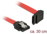 Delock 6 Gb/s sebességet biztosító SATA-kábel egyenes csatlakozódugóval > felfelé néző SATA-csatlako (83973) - dellaprint