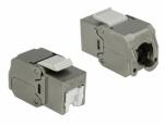 Delock Keystone modul, RJ45-aljzat > LSA Cat. 6A STP, porvédo (86385) - dellaprint