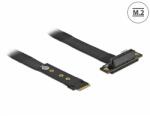 Delock M. 2 kulcs M - PCIe x4 NVMe adapter hajlított 20 cm hosszú kábellel (64132) - dellaprint