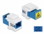 Delock Keystone modul SC Simplex aljzat - SC Simplex aljzat, lézeres védelemmel (86832)