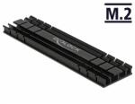 Delock Hűtőborda lapos 100 mm M. 2 Modul fekete (18286)