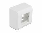 Delock Easy 45 Modul felületre rögzített háza, 82 x 82 mm, fehér (81332)