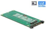 Delock Átalakító U. 2 SFF-8639 NVMe > 1 x M. 2 M aljzat (62865)