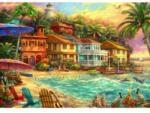 Bluebird Puzzle 90446 - Island Time - 2000 db-os puzzle (90446)