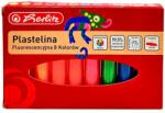 Herlitz Plastilina Herlitz 9588997, 8 culori/set, Neon (9588997)