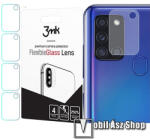 3mk Protection kameravédő flexibilis üveg 4db - 2.5D lekerekített szél, karcálló, ultravékony, 0, 2mm, 7H - ÁTLÁTSZÓ - SAMSUNG SM-A217F Galaxy A21s / SAMSUNG Galaxy A21 (SM-A210F)
