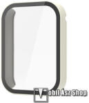  Xiaomi Smart Band 8 Pro, Okosóra műanyag védőtok, 9H üvegfólia, Csillagfény