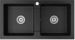  Gránit mosogatótálca - NERO Lybra - matt fekete (NLY820436CM0)