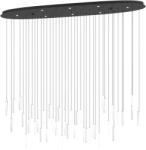 EGLO 390349 Sardenara függeszték, fekete, 4080 lm, 3000K melegfehér, beépített LED, 8x5, 4W, IP20 (390349)
