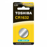9518 TOSHIBA Specialized Lithium Battery CR 1632 3V bliszter 1 db (TOSBAT0555)