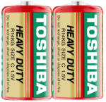 9518 TOSHIBA HEAVY DUTY R14 C 1, 5 V fólia 2db cink-szén elem (TOSBAT0340)