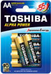 Toshiba ALPHA POWER LR6 AA 1, 5 V alkáli elemek buborékcsomagolás 6 darab (TOSBAT0030)