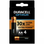 Duracell OPTIMUM AA LR6 alkáli elemek 4 db (DURBAT2015)