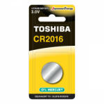 9518 TOSHIBA Specialized Lithium Battery CR 2016 3V bliszter 1 db (TOSBAT0560)