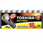 Toshiba HIGH POWER LR6 AA 1, 5V alkáli elemek CSOMAG 16db (TOSBAT0830)