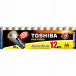 Toshiba HIGH POWER LR6 AA 1, 5V alkáli elemek CSOMAG 12 db (TOSBAT0825)