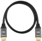 WPOWER HDMI - HDMI 2.1 kábel 1, 0 m, 8K@60Hz, 48Gbps, fekete (SUNS0025-B)