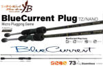 YAMAGA Blanks YAMAGA BLUE CURRENT 73PLUG SEAMLESS TZ-NANO 2.22m 1.5-6gr Fuji Titanium Torzite