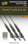 Fox Naturals Sub Power grip lead clip 30lb (CAC850)