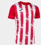 Joma Inter Iii Short Sleeve T-shirt Red White 4xs