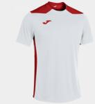 Joma T-SHIRT CHAMPIONSHIP VI SHORT SLEEVE dressz / póló fehér piros XS