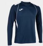 Joma CHAMPIONSHIP VII LONG SLEEVE T-SHIRT hosszú dressz / hosszú póló tengerészkék fehér 4XS