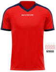 Givova SHIRT REVOLUTION INTERLOCK dressz piros-kék XS