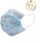 Car Boy Co Ltd Masti de protectie pentru copii, de unica folosinta, 3 straturi, fixare pe nas, model catel, set 25 buc