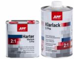 APP Pachet lac + intaritor acrilic 2: 1 APP Klarlack S Pro 1L + 500ml (020118-020360)
