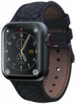 Njord Salmon Leather Strap Apple Watch 44/45mm Vindur/Dark Grey