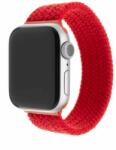 FIXED Elastic Nylon Strap for Apple Watch 42/44/45mm, size XS, red