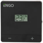 ENGO Termostat de camera ENGO EASY cu fir, negru, baterie