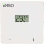 ENGO Termostat de camera ENGO EASY cu fir, alb, 230V