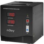 Njoy Stabilizator de tensiune nJoy Alvis 3000, 3000VA, 1800W, ecran LCD (AVRL-3005TAL-CS01B)