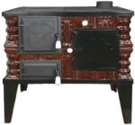 eSemineu Terracotta stove with hob and oven 7kW right